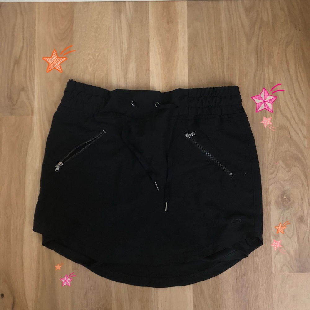 Black Tennis Skirt